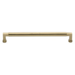 M Marcus Heritage Brass Bauhaus Design Cabinet Handle 254mm Centre to Centre